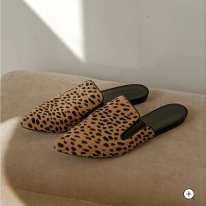 Jenni Kaye Pony Hair Mule in Cheetah